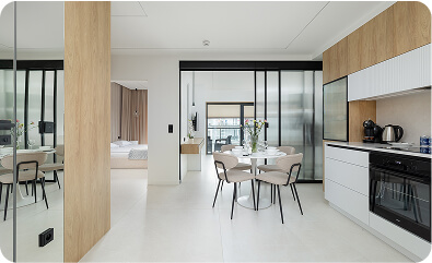 Przykładowa realizacja – fotografia apartamentu: opis