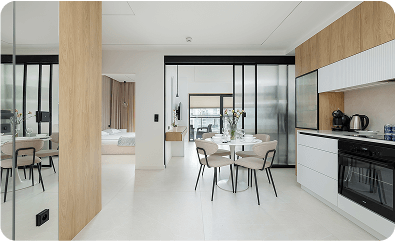 Przykładowa realizacja – fotografia apartamentu: opis